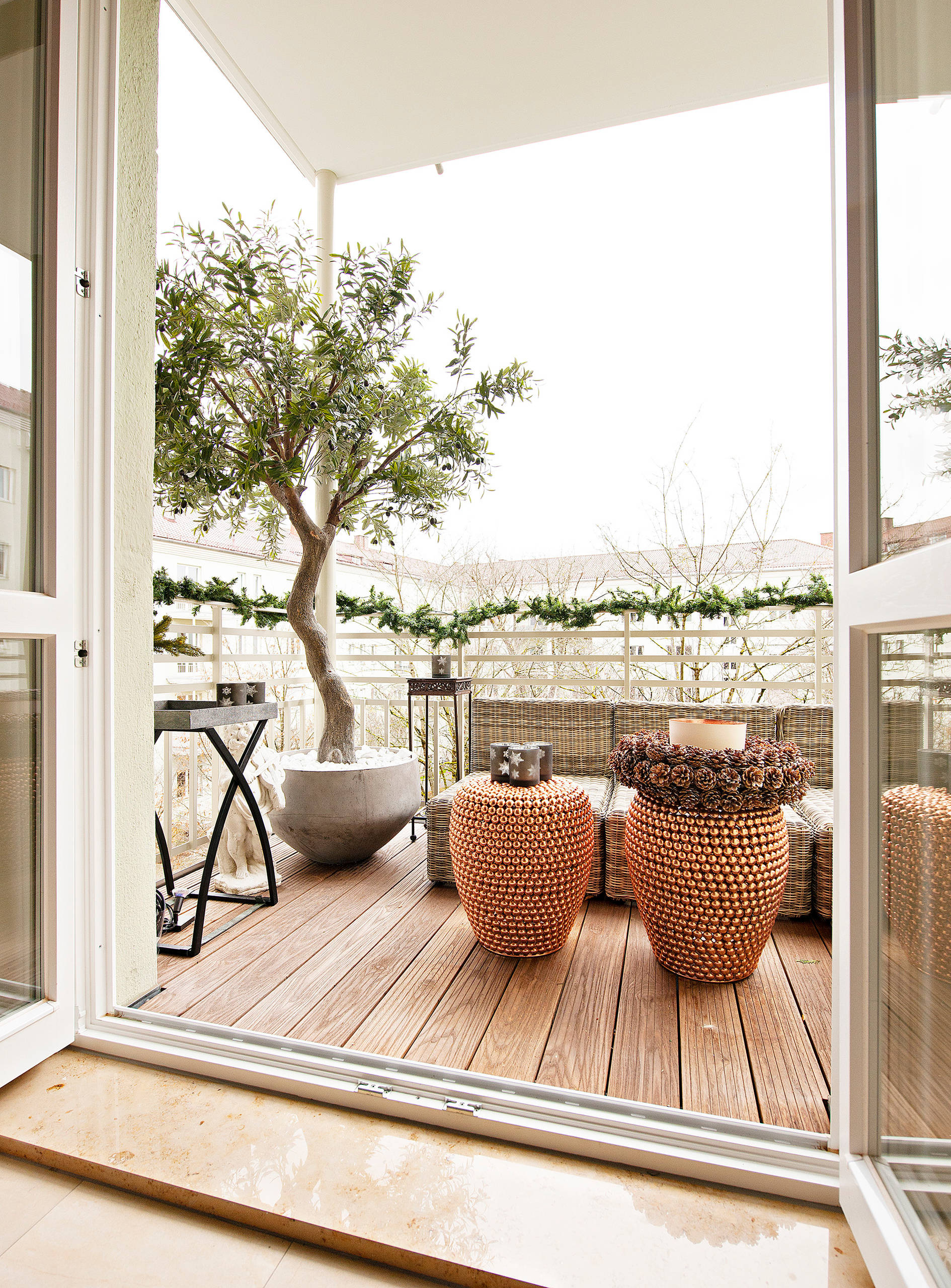 Balcon de style scandinave