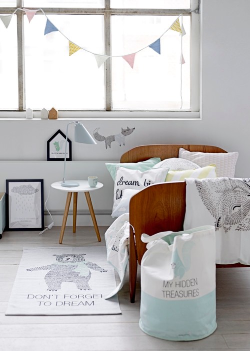 chambre d'enfant de style scandinave