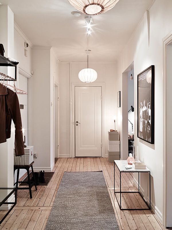 couloir de style scandinave