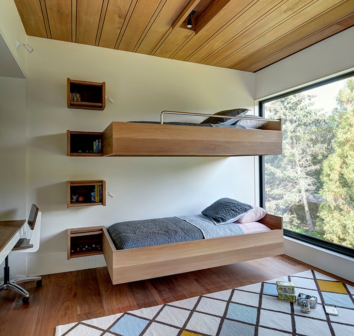 chambre d'enfant dans un style minimaliste