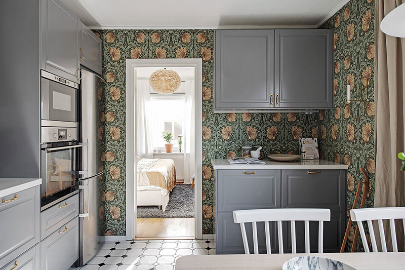 Papier peint de style scandinave