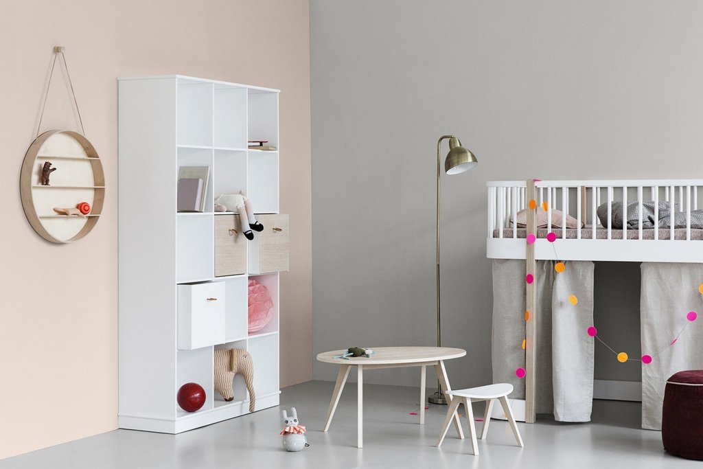 chambre d'enfant dans un style minimaliste