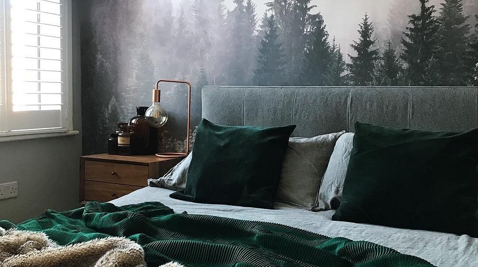 Papier peint de style scandinave