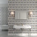 Types de papier peint art déco