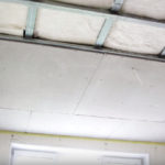 Cloison sèche avec isolation phonique.