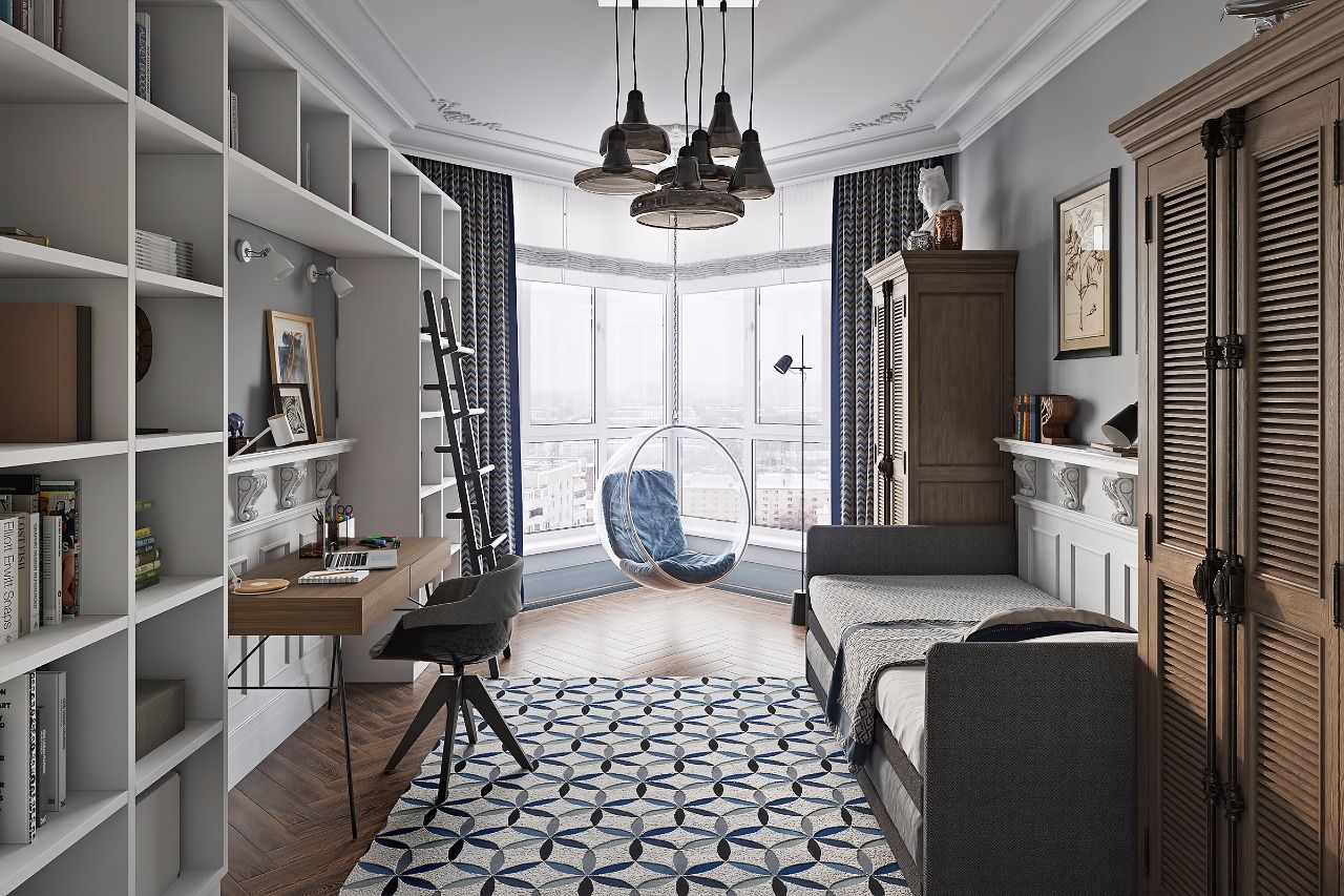 Chambre d'enfant de style art déco