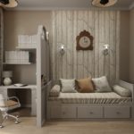 Chambre d'enfant de style art déco