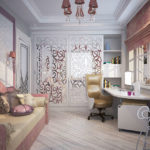 Chambre d'enfant de style art déco