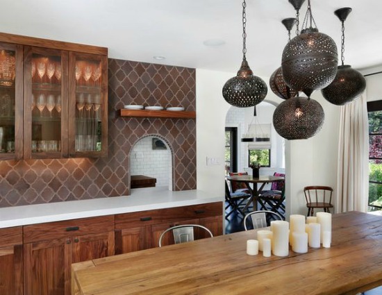 Éclairage de cuisine.