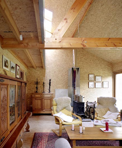 Conception de plafond OSB.