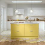 Couleurs de cuisine dans le style art déco