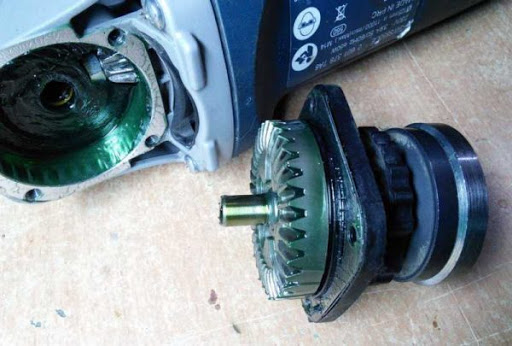 démontage du broyeur