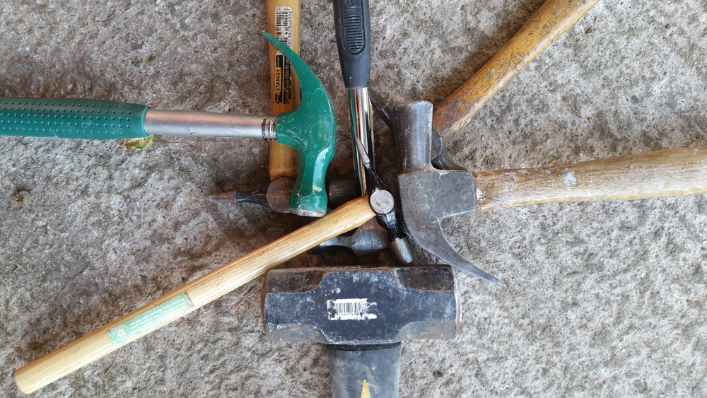 Types de marteaux et leur objectif