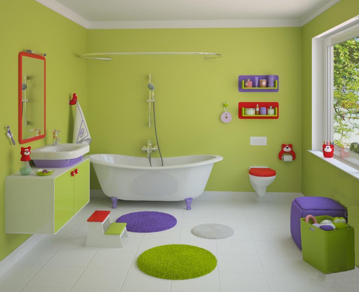 Salle de bain pour enfants