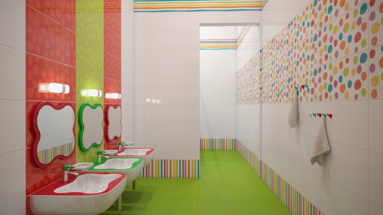 Salle de bain pour enfants