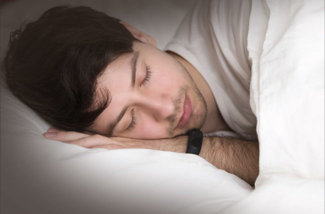 Se réveiller avec un bracelet fitness