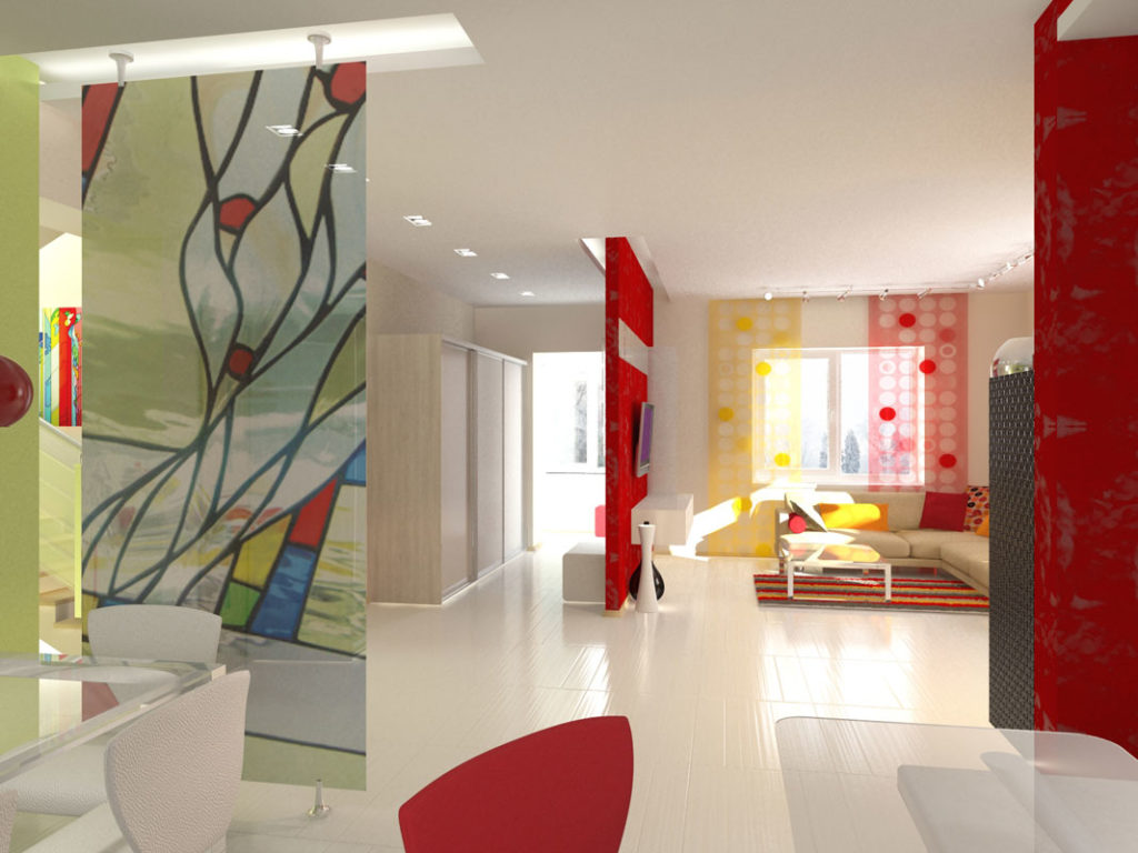 Cloison en vitrail comme meilleur moyen de zonage