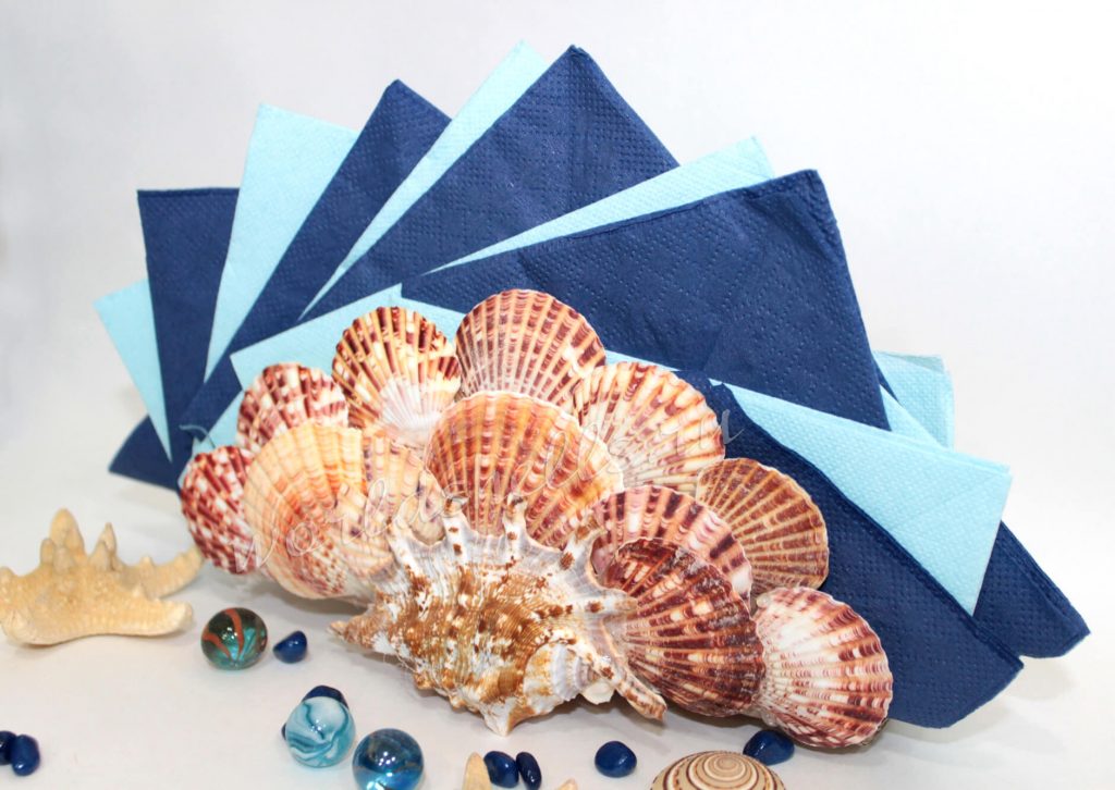 serviettes avec coins