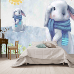 Papier peint photo pour chambre de fille