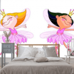 Papier peint photo pour chambre de fille