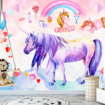 Papier peint photo pour chambre de fille