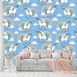 Papier peint photo pour chambre de fille