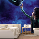 Papier peint photo pour chambre de fille