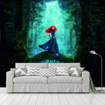 Papier peint photo pour chambre de fille