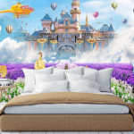 Papier peint photo pour chambre de fille