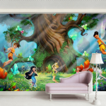 Papier peint photo pour chambre de fille