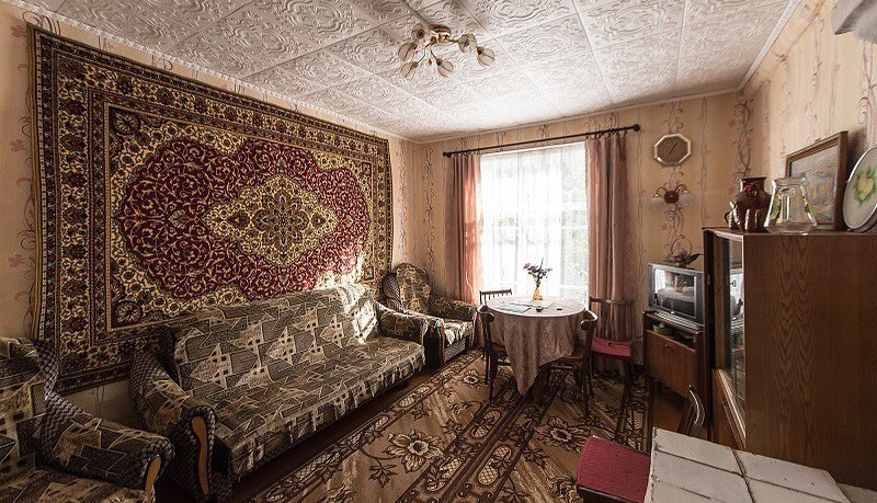 L'intérieur classique de grand-mère