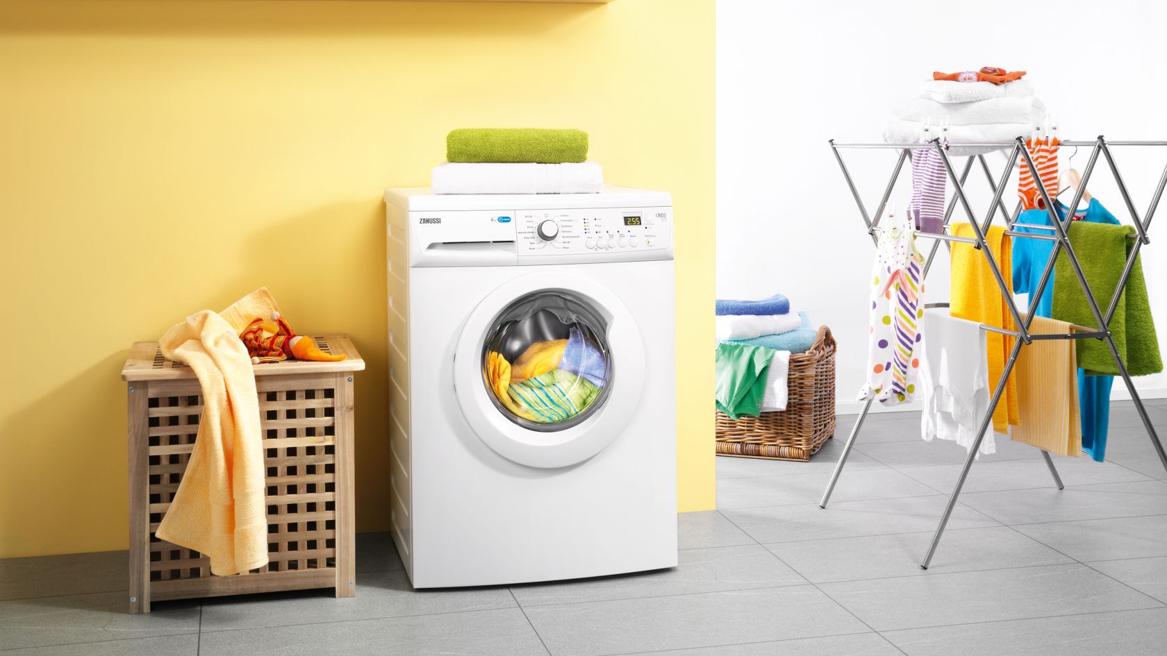 Sac dans le tambour d'une machine à laver