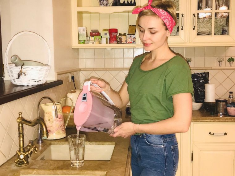 La cuisine de Polina Gagarina