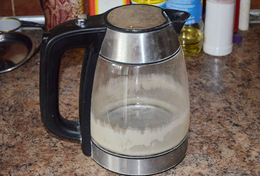 Chaux dans la bouilloire