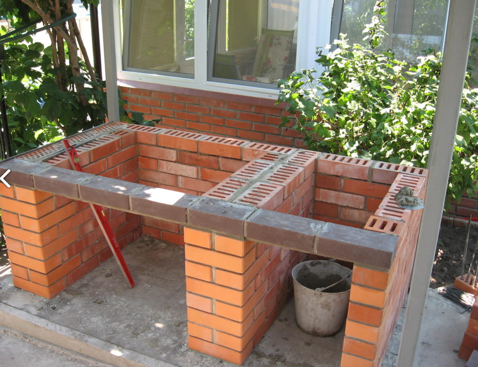 Le premier niveau du four. 