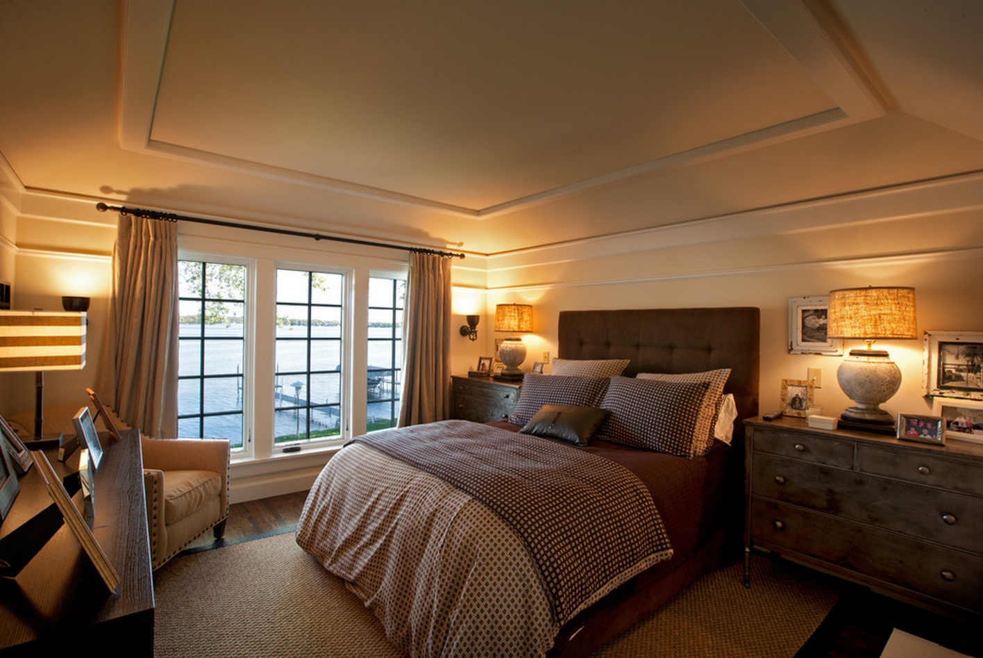 Chambre à coucher en Amérique