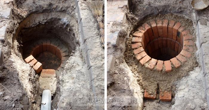 Tandoor dans le sol.