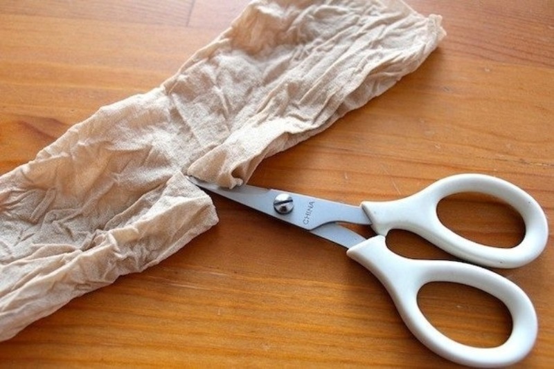 Vieux collants en nylon