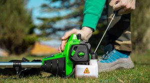 comment démarrer une tondeuse à gazon