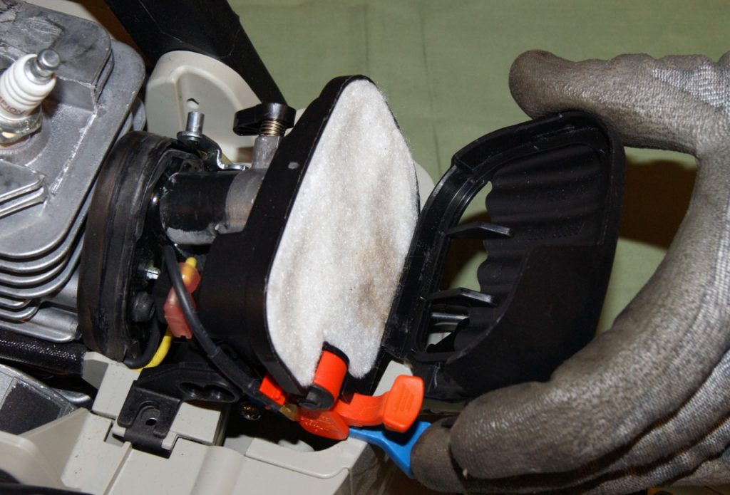 Vérification du filtre.