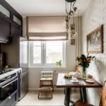 Lustre dans la cuisine