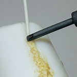 Réparer avec un fer à souder.