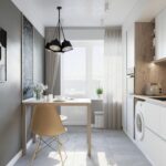 Lustre dans la cuisine