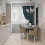 Lustre dans la cuisine