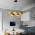 Lustre dans la cuisine