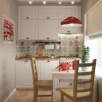 Lustre dans la cuisine