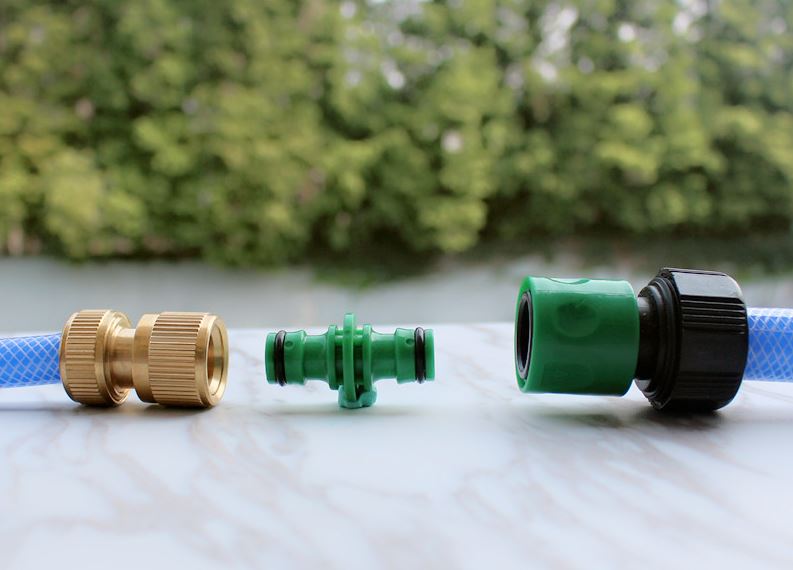 Connexion à dégagement rapide.