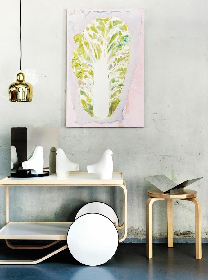 Tabouret 60 à l'intérieur