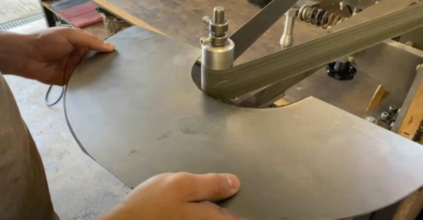 Traitement sur une rectifieuse.