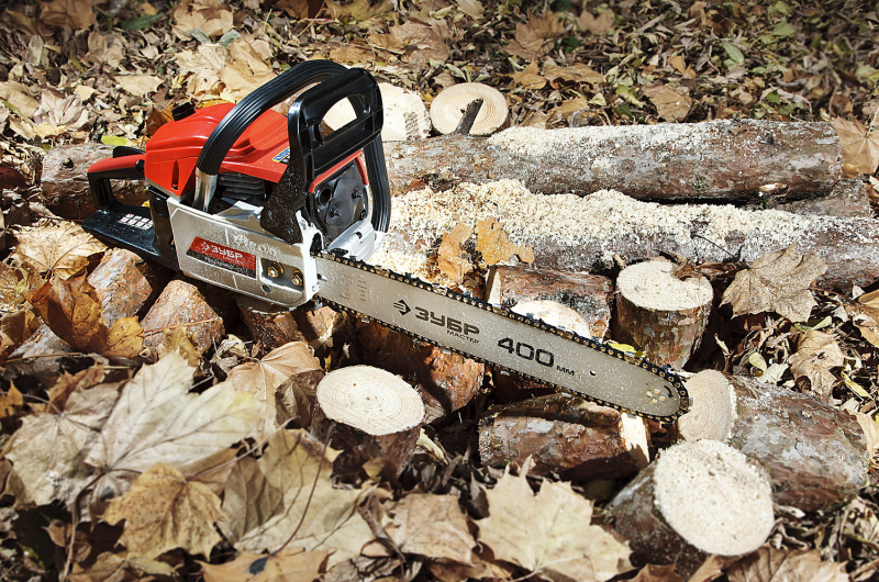 comment casser une tronçonneuse